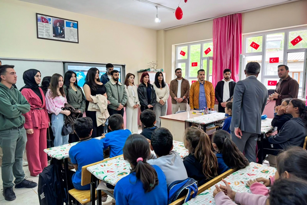 Akademik etkinlikten bir kare