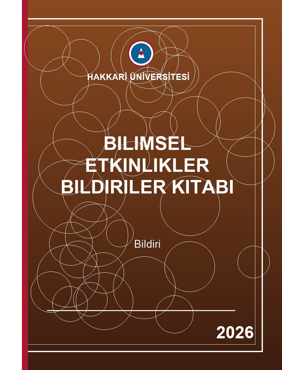 Bilimsel Etkinlikler Bildiriler Kitabı kapağı