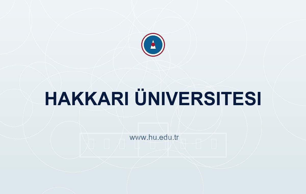 Hakkari Üniversitesi tanıtım kapağı