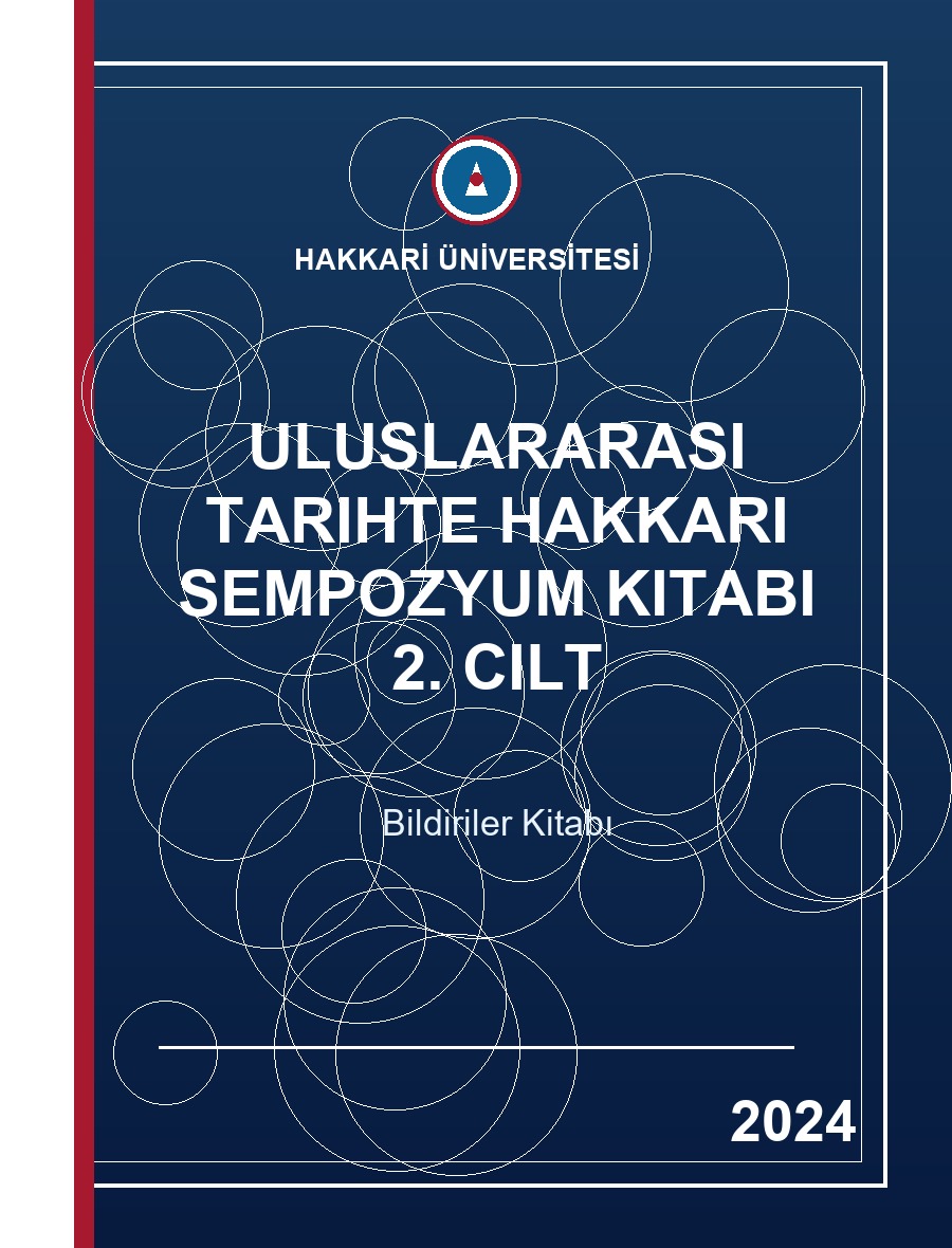 Uluslararası Tarihte Hakkari Sempozyum Kitabı 2. Cilt kapağı